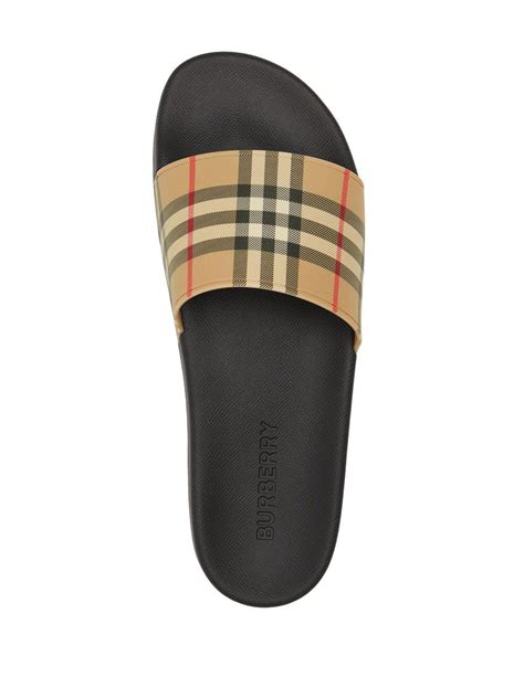 farfetch burberry slides|original burberry women purses prices.